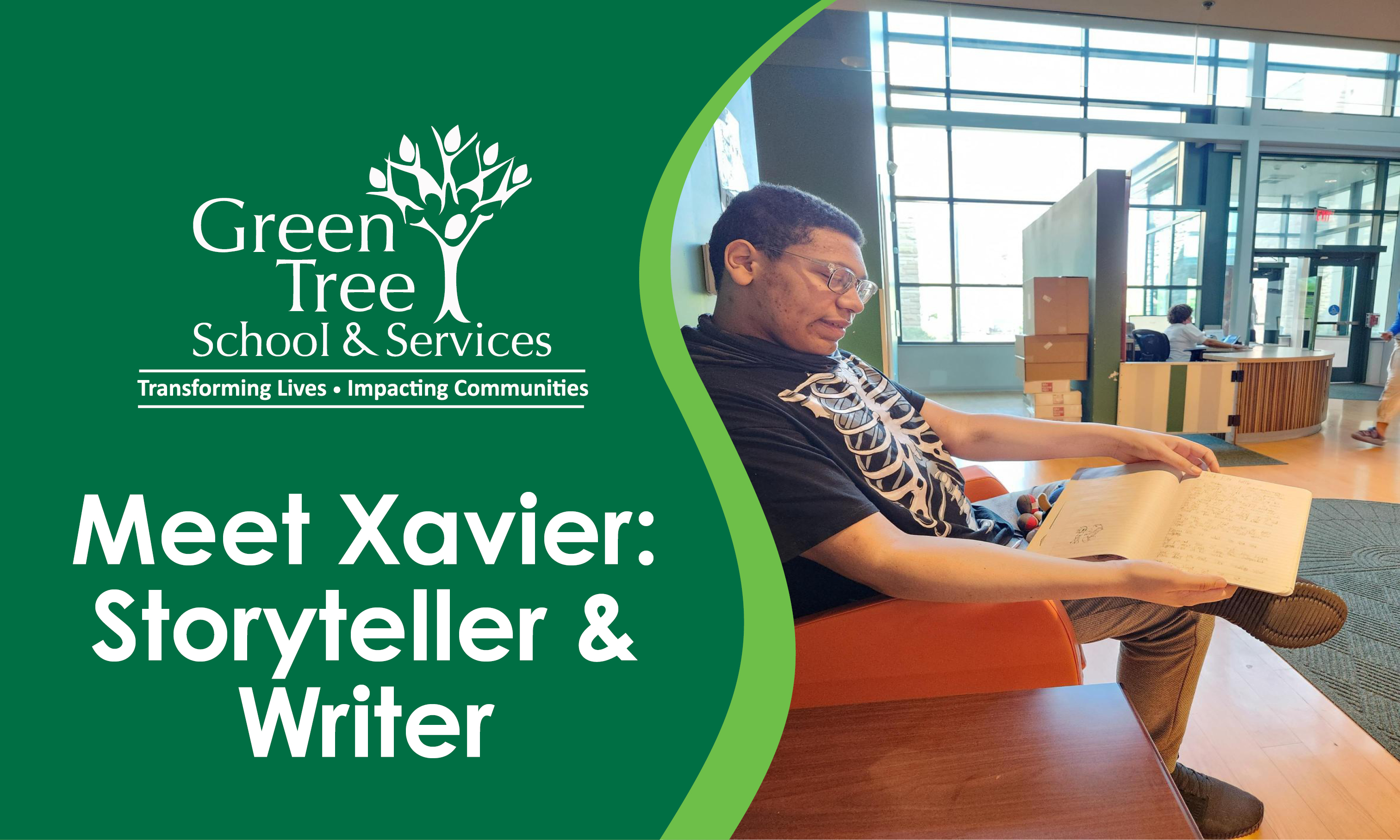 Meet Xavier: Storyteller and Writer