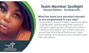 Team Member Spotlight: Sheena Watkins